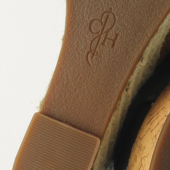 Cole Haan Crisscross Black Wedge Espadrille Sandle size 11B Like New - Picture 12 of 16